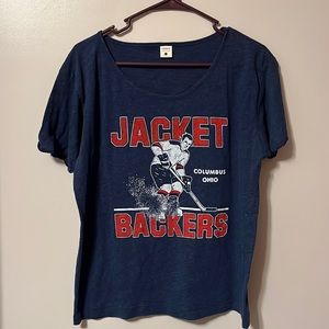 HOMAGE Columbus Blue Jackets Tee